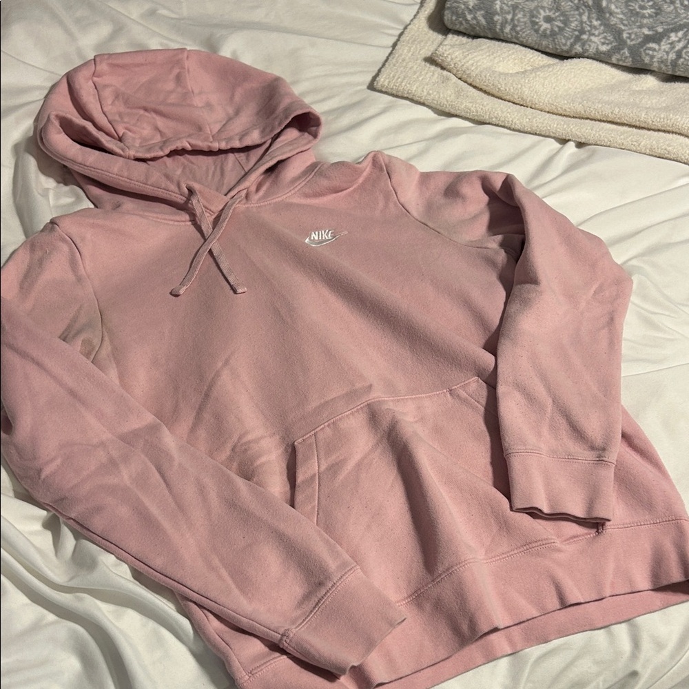 Nike Blush Pink Pullover Hoodie